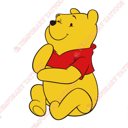 Winnie the Pooh Customize Temporary Tattoos Stickers NO.931